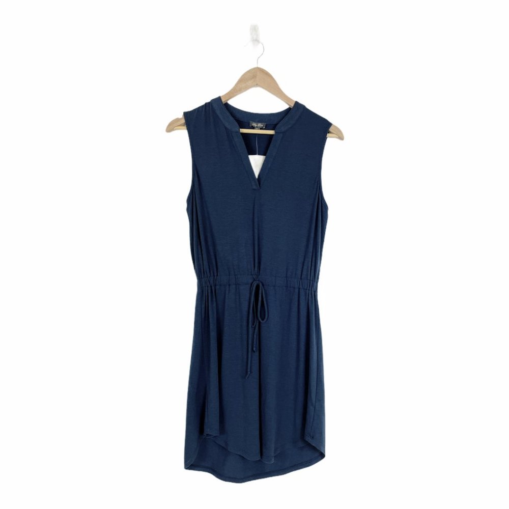 Lily Rose Sleeveless Drawstring Waist Dress NWT